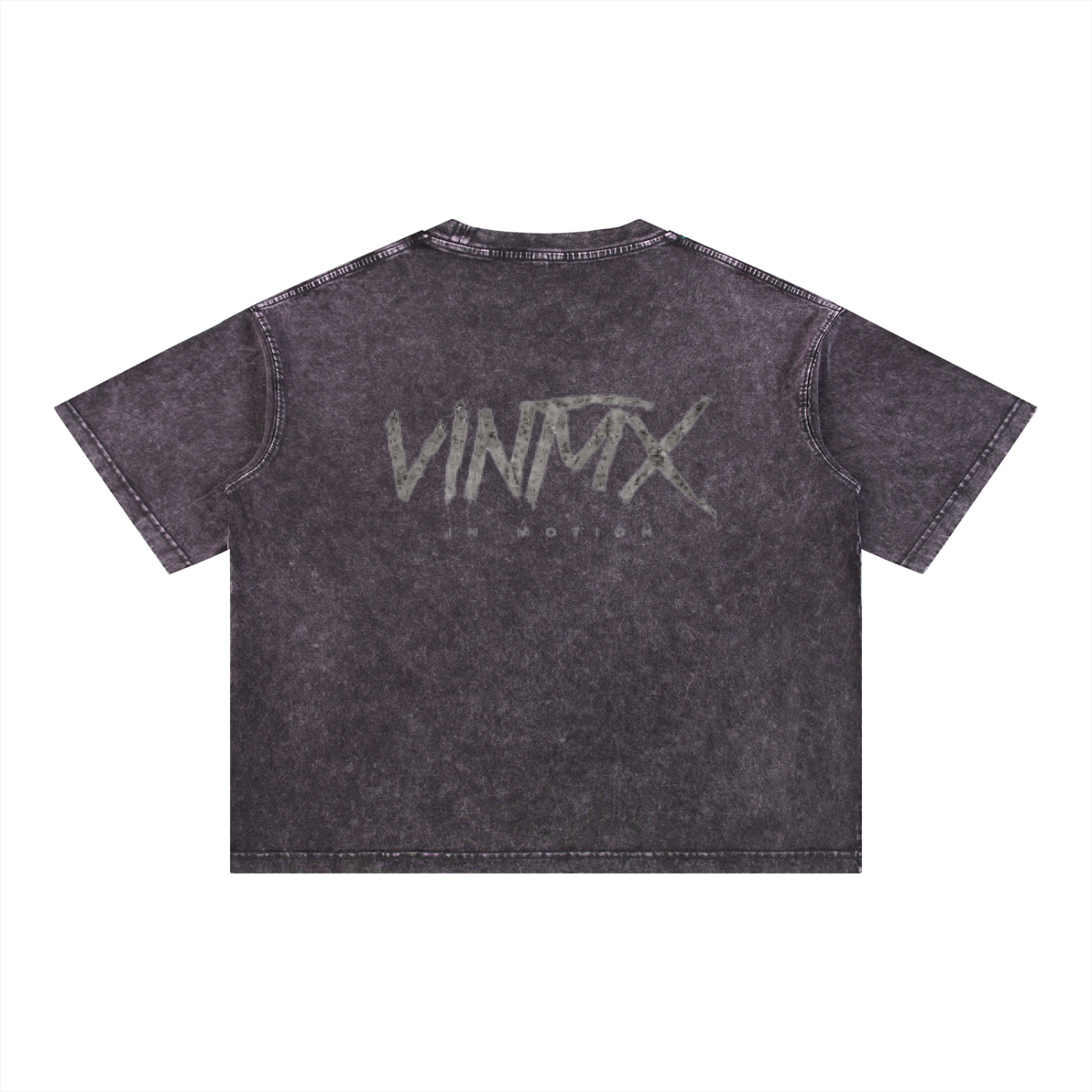 Snow Wash Boxy Cotton T-Shirt
