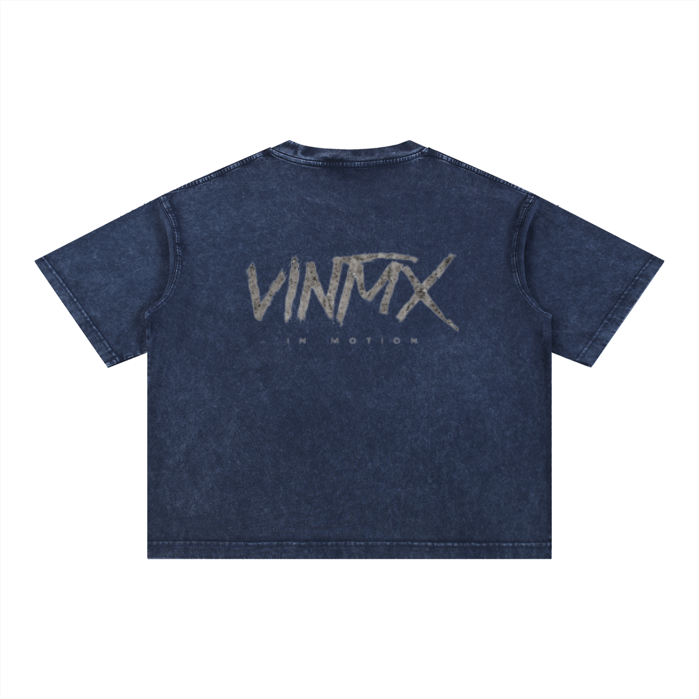 Snow Wash Boxy Cotton T-Shirt