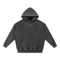 Snow Wash Fleece Oversized Hoodie