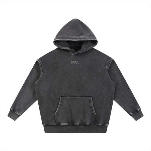 Snow Wash Fleece Oversized Hoodie