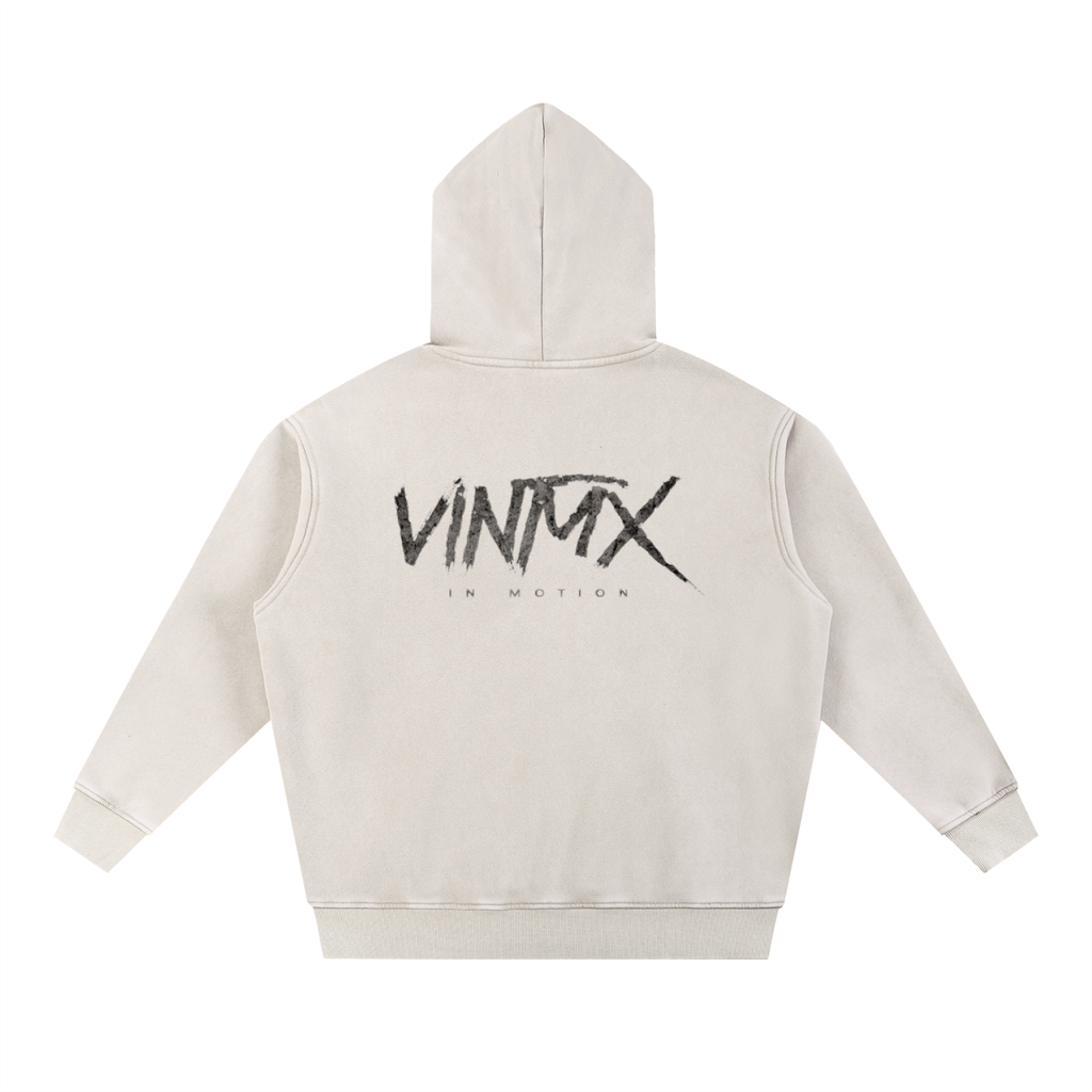 Snow Wash Fleece Oversized Hoodie