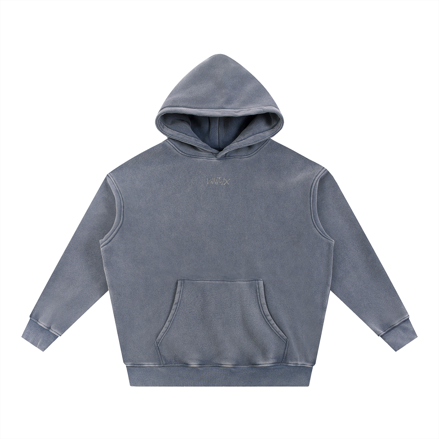 Snow Wash Fleece Oversized Hoodie
