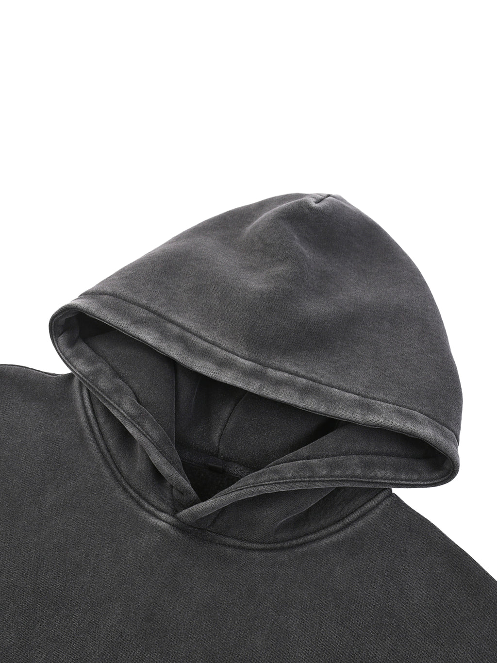 Snow Wash Fleece Oversized Hoodie